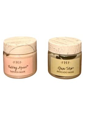 FarmHouse Fresh Mask Duo Pudding Apeel Tapioca + Guac Star Avocado Mask NEW FHF